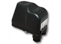 Wiltec Druckschalter SK-9 230V 1-phasig, Druckwächter mit Trockenlaufschutz für Hauswasserwerke und Pumpen, zuverlässige Pumpensteuerung
