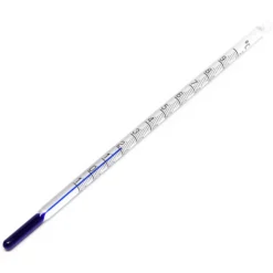 Wiltec Edelstahl Flächentauchsieder mit Thermometer, 3200 W, Tauchsieder mit Steckerkabel zur Heißsterilisation von Obstsäften