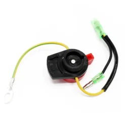 Wiltec Ein Aus Schalter für LIFAN 6,5-15 PS Motor – Benzinmotor Ersatzteil Einschalter Ausschalter – Einzylinder für Kleinmaschinen & Karts, 4-Takt Motor & OHV Ventilsteuerung