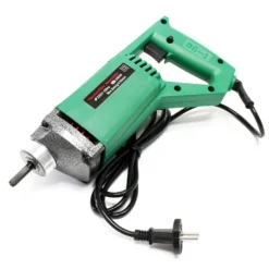 Wiltec Elektro Einhand Betonrüttler 580 W, Betonverdichter mit Ø 35 mm Rüttelflasche mit 200 cm Schlauchlänge, Flaschenrüttler mit flexibler Welle