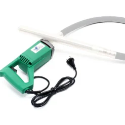 Wiltec Elektro Einhand Betonrüttler 580W, Betonverdichter für Ø 35 mm Rüttelflasche, Rüttelmotor 5600 U/min, Innenrüttler mit Tragegriff