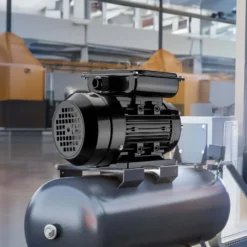 Wiltec Elektromotor 1-phasig, Elektro Motor 4-polig 1,5 kW, Einphasen Wechselstrommotor 1450 U/min, Induktionsmotor Aluminium, kompakter Motor