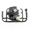 Wiltec Erdlochbohrer 2,2kW 3 PS 63 ccm Benzinmotor, Erdbohrer mit 2 Takt Motor, Pfahlbohrer Motorerdbohrer für saubere Bohrungen