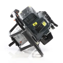 Wiltec Erdlochbohrer 2,2kW 3 PS 63 ccm Benzinmotor, Erdbohrer mit 2 Takt Motor, Pfahlbohrer Motorerdbohrer für saubere Bohrungen