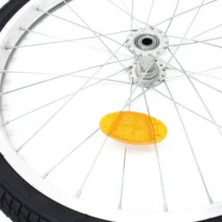 Wiltec Ersatzrad für Fahrradanhänger für Hunde 47-406 (20x1,75"), Rad für Transportanhänger, luftbereift, mit Schraderventil