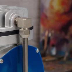 Wiltec Ersatzteil für Airbrush Kompressor AS186 – Steigrohrverschraubung Verbinder – Ersatz Verschraubungsverbinder für Airbrushkompressor, Zubehör für Air Brush