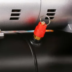 Wiltec Ersatzteil für Airbrush Kompressor AS186 / AS189 / AS196 / AS196A – Überdruckventil – Ersatz Ventil mit Gewinde 9,51 mm (⅛″), Zubehör für Air Brush