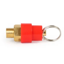 Wiltec Ersatzteil für Airbrush Kompressor AS186 / AS189 / AS196 / AS196A – Überdruckventil – Ersatz Ventil mit Gewinde 9,51 mm (⅛″), Zubehör für Air Brush