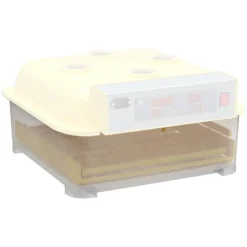 Wiltec Ersatzteil für Automatische Brutmaschine WQ-Serie – Kunststoffwanne – Ersatz Behälter 455 x 455 x 160 mm für Brutautomat mit Wendesystem