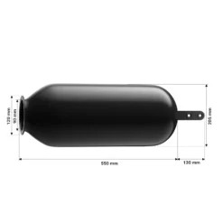 Wiltec Ersatzteil für Membrankessel bis 100 l EPDM-Membran für Druckbehälter, Druckausgleichsgefäß für Hauswasserwerk mit Druckkessel