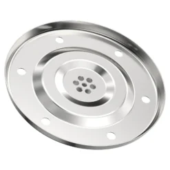 Wiltec Ersatzteil für Membrankessel 24-100 l Edelstahl Flansch DN 25 für Ausdehnungsgefäß, Druckausgleichsgefäß für Hauswasserwerk