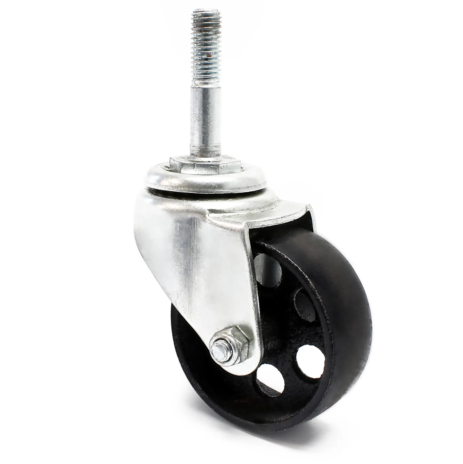 Wiltec Ersatzteil für mobilen Getriebeheber - Rolle - Ersatzrolle für hydraulischen Motorheber, Getriebe Heber mit Aufnahmekralle und Pedal, Motorhalter für PKW und LKW