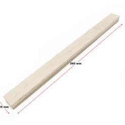 Wiltec Ersatzteil für Obstpresse 6 L – Presskorbleiste – 260 mm x 25 mm – für Saftpresse, Maischepresse, Weinpresse Zubehör