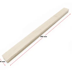 Wiltec Ersatzteil für Obstpresse 12 L – Presskorbleiste – 260 mm x 30 mm – für Saftpresse, Maischepresse, Weinpresse Zubehör