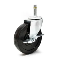 Wiltec Ersatzteil für Plattenheber bis max. 68 kg - Lenkrolle - Ersatz Rolle für Paneelheber Höhe 140-350 cm, max. Breite 2,90 m, Trockenbau Montagehilfe 1-Mann-Bedienung
