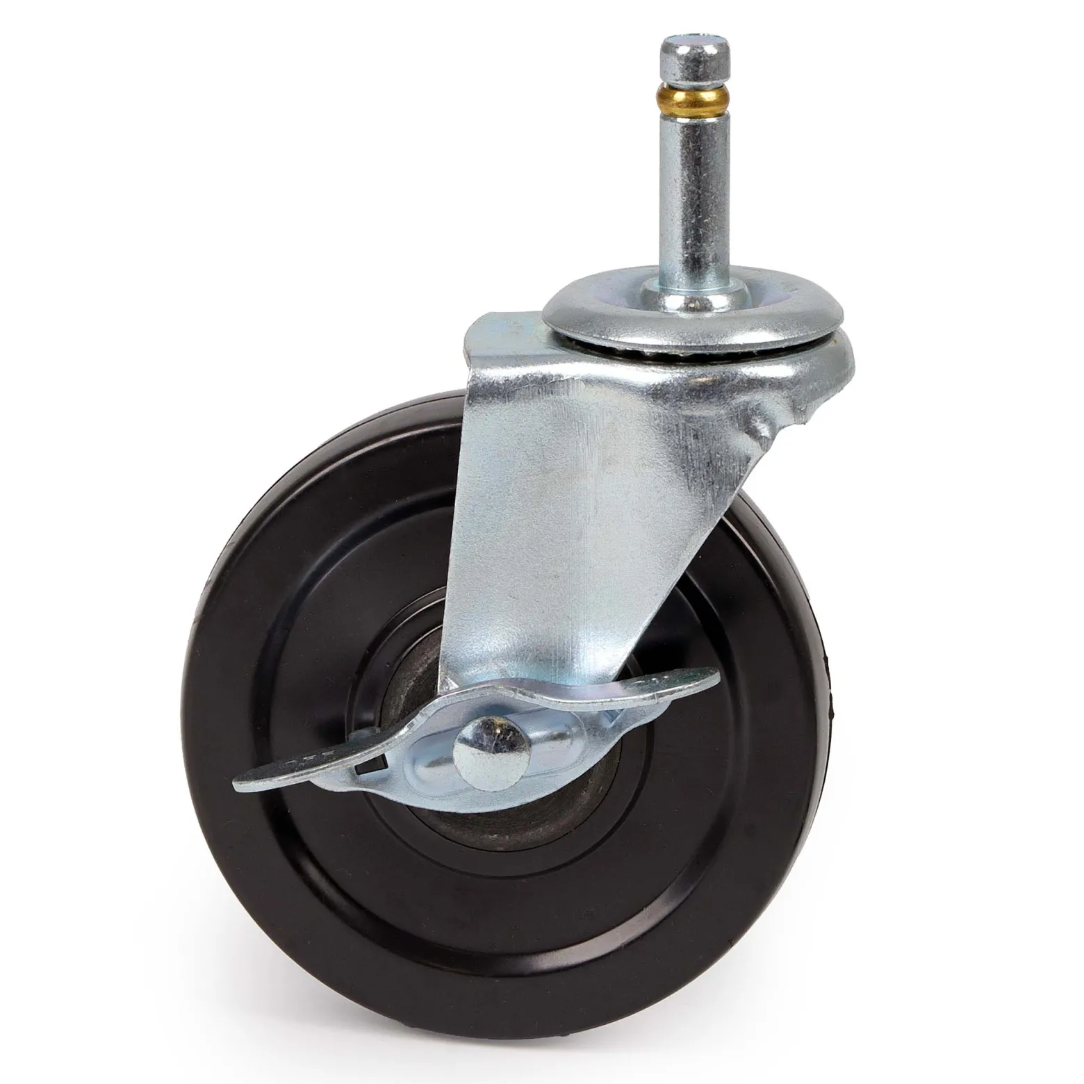 Wiltec Ersatzteil für Plattenheber bis max. 68 kg - Lenkrolle - Ersatz Rolle für Paneelheber Höhe 140-350 cm, max. Breite 2,90 m, Trockenbau Montagehilfe 1-Mann-Bedienung