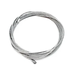 Wiltec Ersatzteil für Plattenheber schwarz - Stahlseil - Ersatz Seil für Paneelheber Höhe 140-350 cm, max. Breite 2,90 m, Trockenbau Montagehilfe 1-Mann-Bedienung