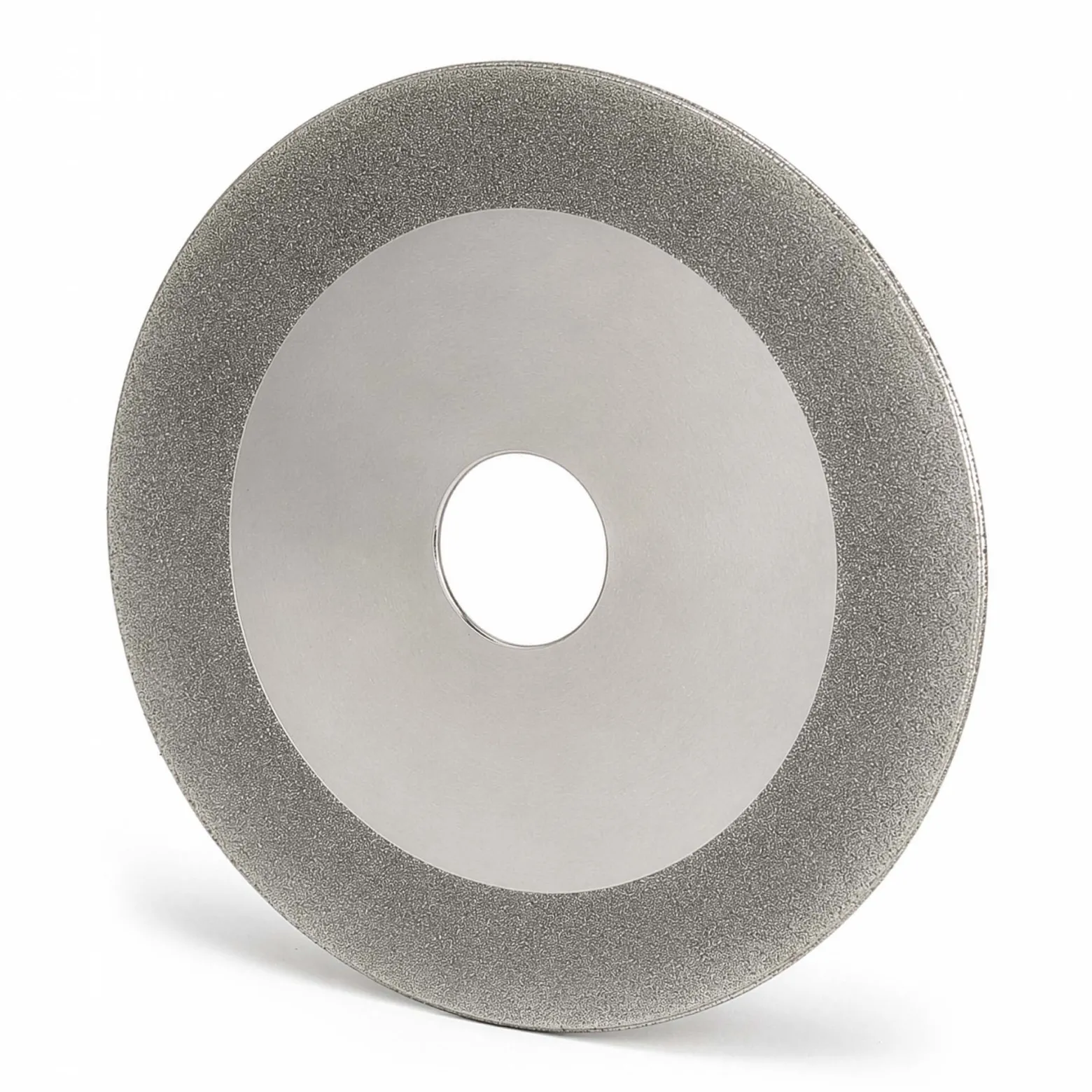 Wiltec Ersatzteil für Sägeblatt Schärfgerät - Diamant-Schleifscheibe - Ersatz Schleifscheibe Ø 100 mm / 20 mm, flach für kleinere Sägezähne, für Schleifmaschine für Kreissägeblätter