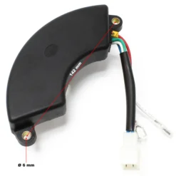 Wiltec Ersatzteil für Stromerzeuger automatische Spannungsregelung, Spannungsregler 3500-6500 W für Motoren, Generatoren, konstante Ausgangsspannung
