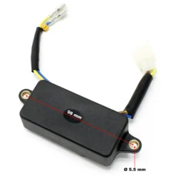 Wiltec Ersatzteil für Stromerzeuger automatische Spannungsregelung, Spannungsregler 2000-2500 W für Benzinmotoren, für konstante Ausgangsspannung