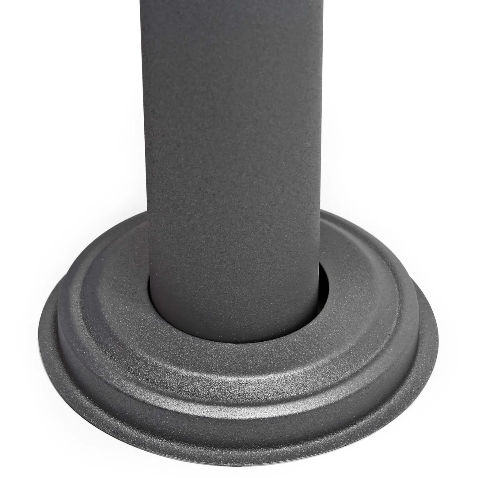 Wiltec 2er Set Briefkasten V13 schwarz 1000 x 150 x 1200 mm, Wandbriefkasten mit Schloss, Klappe, Ständer, Postkasten aus Stahl pulverbeschichtet