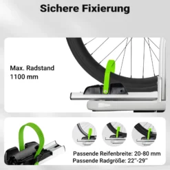 Wiltec Fahrrad Heckträger für 2 Fahrräder, Heckklappenträger bis 60 kg, Fahrradträger Anhängerkupplung klappbar, Fahrrad Träger mit Diebstahlschutz