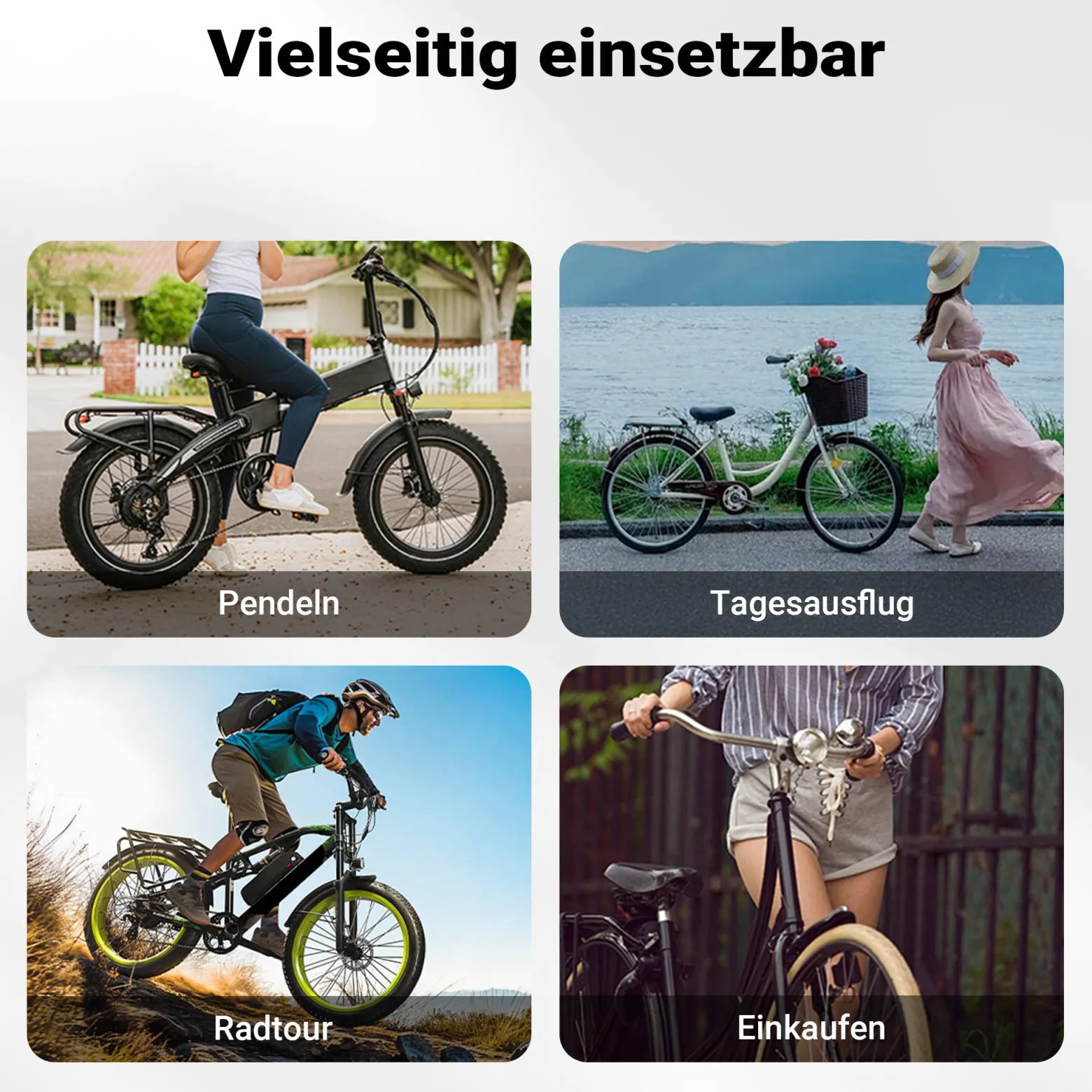 Wiltec Fahrrad-Trolley Gepäckträgertasche schwarz 33 x 13 x 64 cm mit 28 l Stauraum Fahrradtasche und Trolley in einem