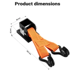 Wiltec Farm Jack – Allround-Set für SUV/Offroad, Wagenheber bis 3000 kg mit Stützplatte, Radhebe-Adapter, Stoßstangen-Adapter, Winden- & Klemmbefestigung