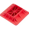 Wiltec Farm Jack Offroad Basis, Wagenheber Stützplatte 27,8 x 27,8 x 7 cm, Farm Jack Zubehör Kunststoff, kompatibel mit Allzweckheber