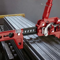 Wiltec Farm Jack – Profi-Klemm-Set, 60‘‘ Wagenheber bis 3000 kg und max. 135 cm Hubhöhe mit obere Klemme