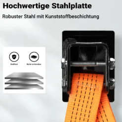 Wiltec Farm Jack Reifenadapter, Wagenheberadapter für Auto Reifen, Farm Jack Zubehör Stahl, Wagenheber Adapter für einfaches Anheben
