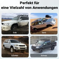 Wiltec Farm Jack Reifenadapter, Wagenheberadapter für Auto Reifen, Farm Jack Zubehör Stahl, Wagenheber Adapter für einfaches Anheben