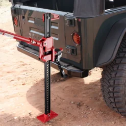 Wiltec Farm Jack Stoßstangenadapter bis 1361 kg, Wagenheberadapter für Stoßstange, Farm Jack Zubehör Stahl, Wagenheber Adapter für schnelles Anheben