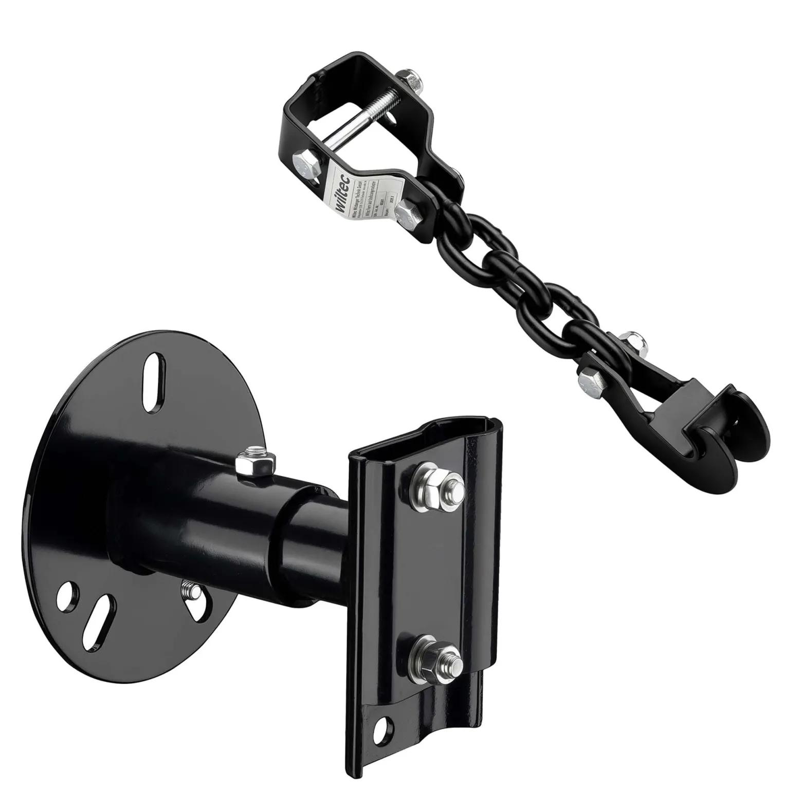 Wiltec Farm Jack – Stoßstangen-Set, 48" Wagenheber bis 3000 kg mit max. Hubhöhe 105 cm plus Stoßstangen-Adapter