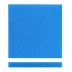 Wiltec Filtermatte Schaumstoff 50 x 50 x 3 cm mittlere Porung 20 ppi für Teichfilter Aquarienfilter Aquarium Filter Außenfilter Wasser