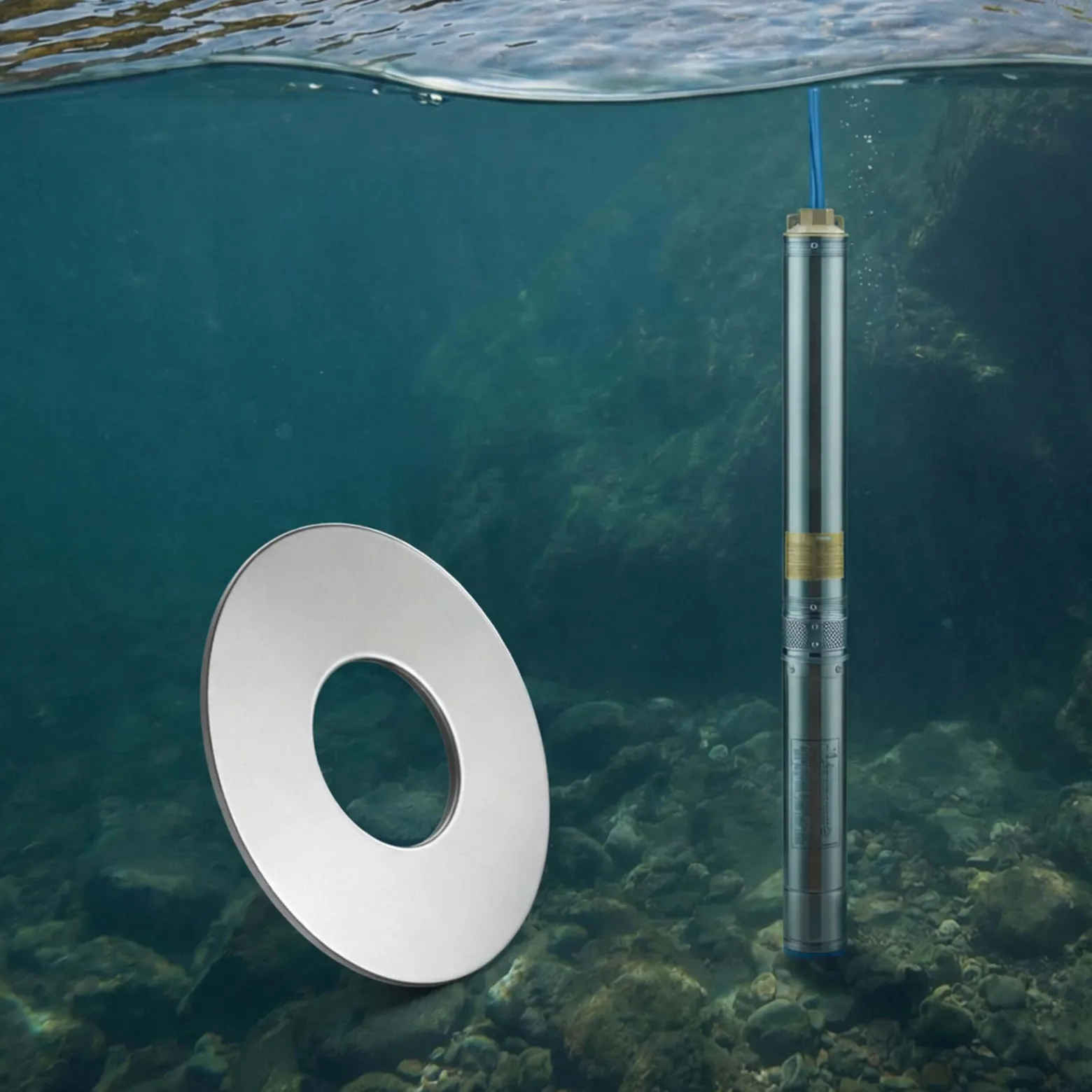 Wiltec Flachdichtung Ø 16,2 x Ø 28,5 x 1,5 mm für Tiefbrunnenpumpe