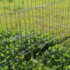 Wiltec Freilaufgehege Kaninchen 180 x 75 x 75 cm, Außengehege und Kleintierstall für Kaninchen, Hasen, Meerschweinchen, Freigehege als Hasenstall