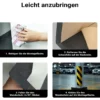 Wiltec Garagen Wandschutz 400 x 75 x 20 mm 4 Stück, Selbstklebender Türkantenschutz für Ihr Auto aus robustem EVA-Material, Einparkhilfe Garage