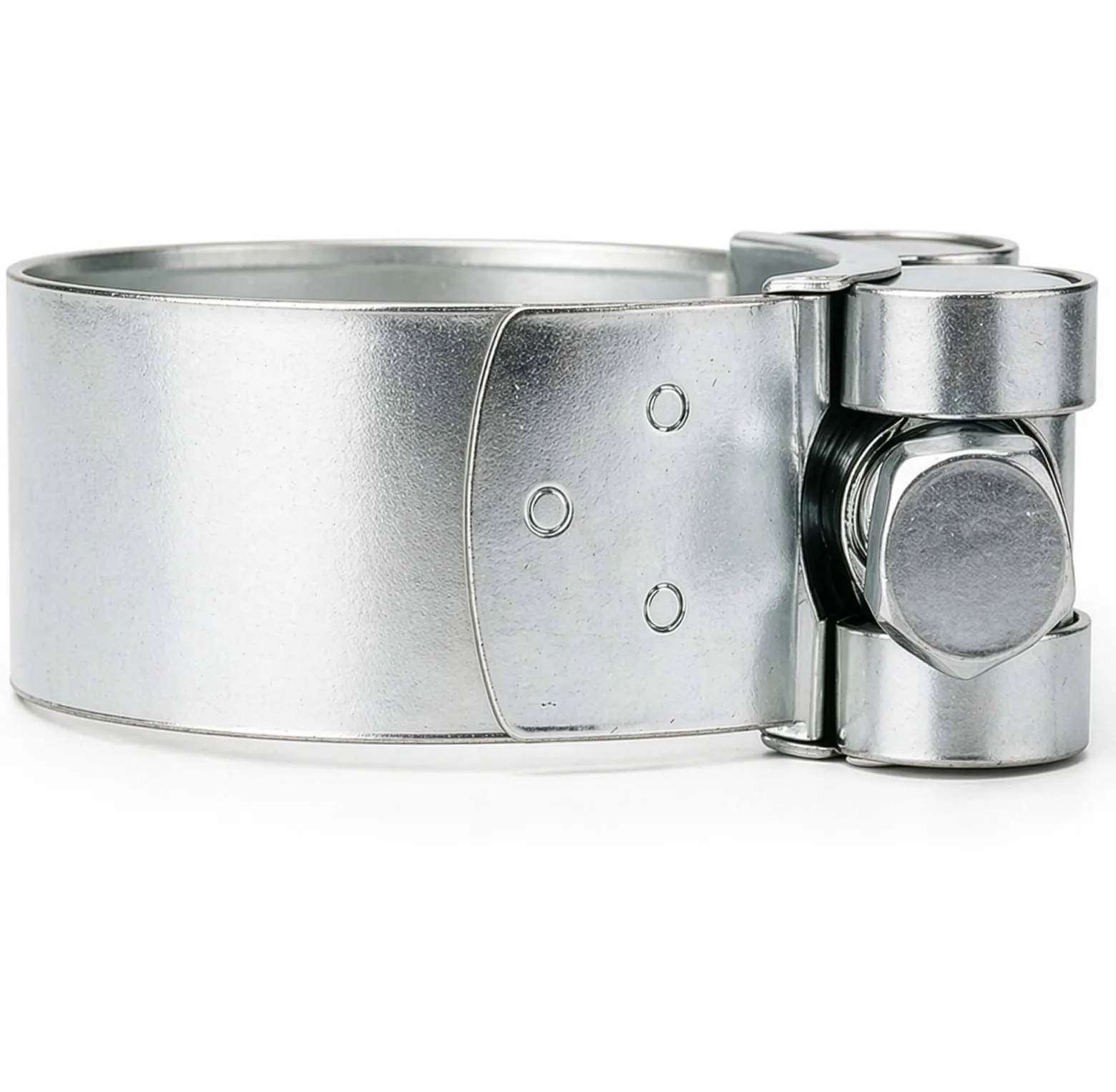 Wiltec Gelenkbolzenschelle W1 Bandbreite 22mm Spannbereich 44-47mm Edelstahl verzinkt Spannbackenschelle Schlauchschelle