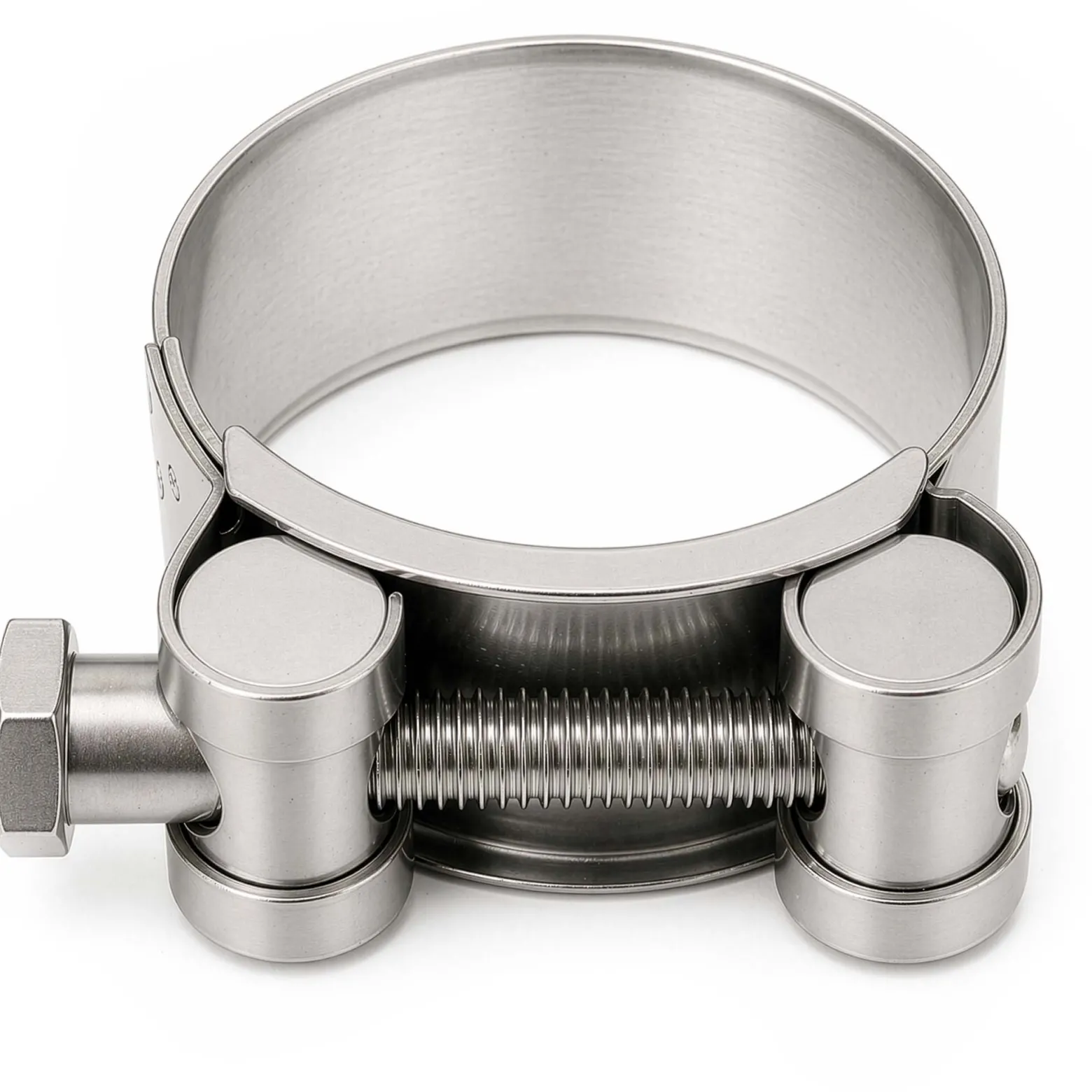 Wiltec Gelenkbolzenschelle W4 Bandbreite 20mm Spannbereich 32-35mm rostfreier Edelstahl Spannbackenschelle Schlauchschelle