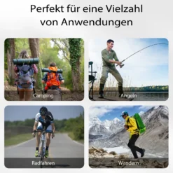 Wiltec Gepäckträgertasche schwarz, Fahrradtasche Gepäckträger bis 20 l Stauraum, wasserresistente Fahrrad Tasche, Gepäcktasche leichte Handhabung