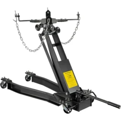 Wiltec Getriebeheber bis 1 t Traglast, Motorheber höhenverstellbar 180-790 mm, Motorblock mit Rollen