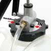Wiltec Getriebeöl Einfüllgerät 7 L mit Handpumpe inkl. 15 ATF Adapter u.a. für moderne Getriebe, Ölwechsel Gerät, Getriebeölwechsel Befüllgerät