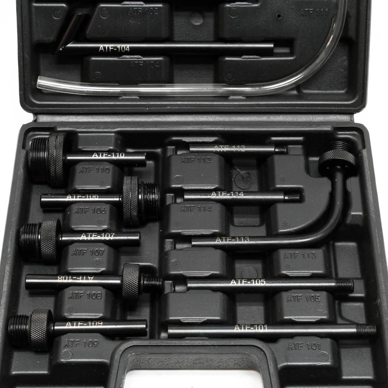 Wiltec Getriebeöl Einfüllgerät 7 L mit Handpumpe inkl. 15 ATF Adapter u.a. für moderne Getriebe, Ölwechsel Gerät, Getriebeölwechsel Befüllgerät