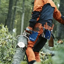 Wiltec Handpackzange mit 30 cm Klauenöffnung bis 100 kg, 44 cm Holzzange aus Stahl zum Heben, Packzange für Rundhölzer bis Ø 30 cm, Greifer mit Handgriff