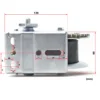 Wiltec Handseilwinde bis 550kg Übersetzung 4,1:1 160x131x219mm, Winde mit 7m Zugband, Seilwinde handbetrieben, Handseilzug effizient, Forstseilwinde