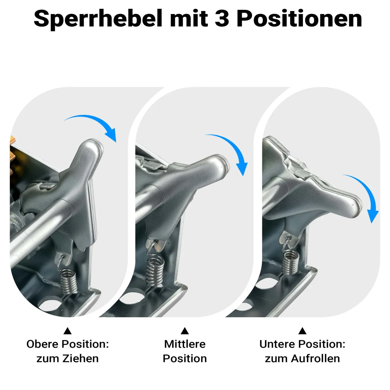 Wiltec Handseilwinde bis 550kg Übersetzung 4,1:1 130 x 190 x 160 mm, Winde mit 10m Drahtseil, Seilwinde handbetrieben, Handseilzug effizient, Forstseilwinde