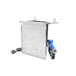 Wiltec Harnstoffpumpe 230 V 400 W 40 l/min, selbstansaugende Förderpumpe für AUS32 Urea, Membranpumpe zur Betankung, mit Trägerplatte u. Edelstahl Zapfpistole