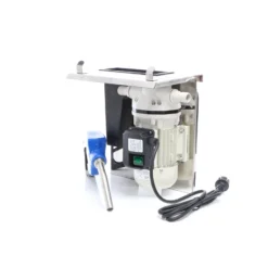 Wiltec Harnstoffpumpe 230 V 400 W 40 l/min, selbstansaugende Förderpumpe für AUS32 Urea, Membranpumpe zur Betankung, mit Trägerplatte u. Edelstahl Zapfpistole