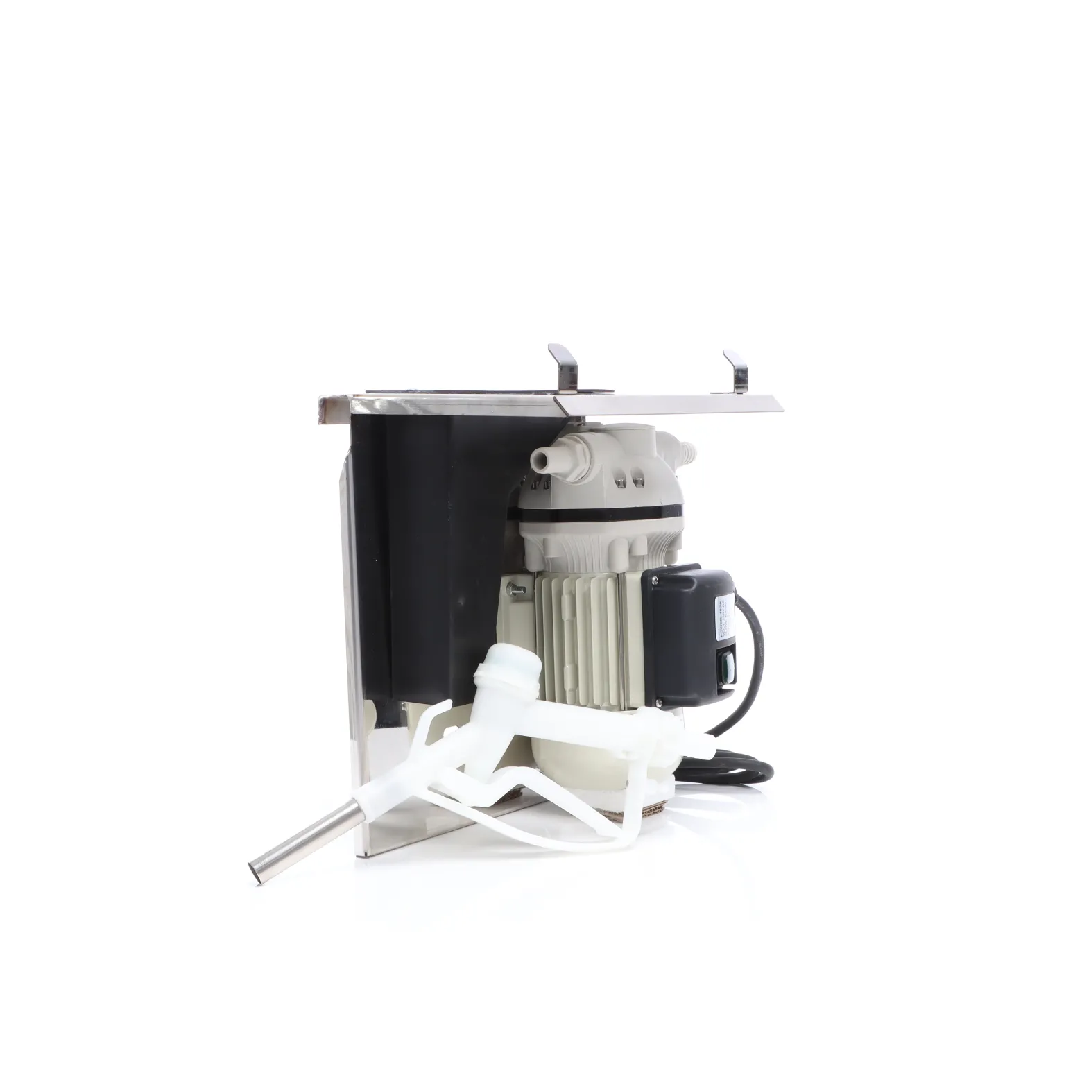 Wiltec Harnstoffpumpe 230 V 400 W 40 l/min, selbstansaugende Förderpumpe für AUS32 Urea, Membranpumpe zur Betankung, mit Trägerplatte u. Kunststoff Zapfpistole